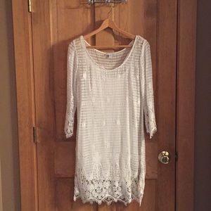 American Eagle Dress, Crochet, Long Sleeves